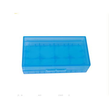 caja de batería de iones de litio de color azul 2 piezas